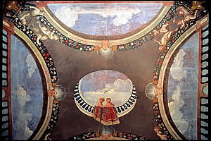 deckengemälde im empfangszimmer